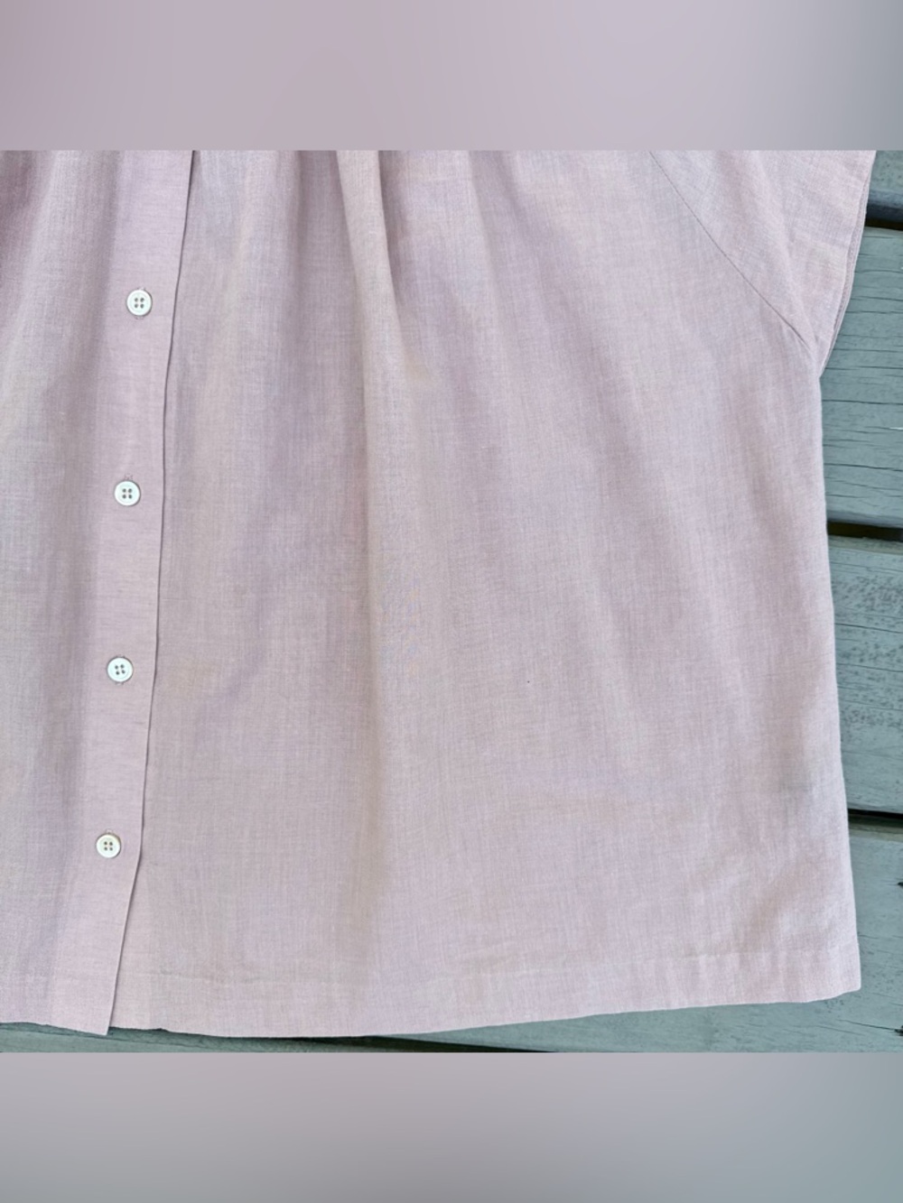 Jenni Kayne Willow Blouse in light blush pink size S - Picture 7 of 13